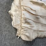 Princess Polly Odette Satin Crop Top Halter Women's 2 Champagne New Photo 8