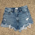 Abercrombie & Fitch  THE CUTOFF SHORT HIGH-RISE / DARK WASH / SIZE 28/6 Photo 2
