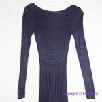 Free People NEW  Lady‎ Luck Jumpsuit knit wide leg pleated dark purple, M Photo 13