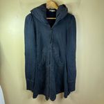 Prairie Underground Long Cloak Hoodie 102 In Midnight Size Small Outdoor Black Photo 3
