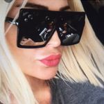 Over Sized Sunglasses Black Photo 0