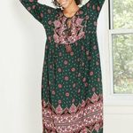 Knox Rose printed dress with tassel  Size Medium Photo 0