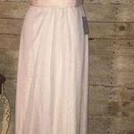 Amsale wedding dress bridesmaid dress bride silk Size 6 Photo 0