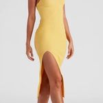 Windsor Yellow midi dress Photo 2