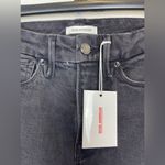 Good American  Good Classic Ultra High Waisted Jeans 00 24 Black Slim Fit NWT Photo 8