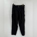 Summersalt  black The Timeless Slim Tie-Waist Pant size 2 Photo 2