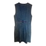 Gloria Vanderbilt Vintage 90's Denim Jean Dress Size L Photo 2