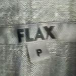 Flax Tan Linen Blazer Top Size small Photo 2