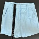 Amisu NWOT Light Blue Bermudas Stretchy Classy Short / Size Small Photo 6