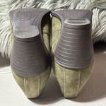 Munro JESSIE HEELED NUBUCK LEATHER BOOTIES HERB GREEN Slip-On Size 6.5 Photo 5