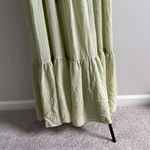 NWT Elliatt Women's Green Ruffle Maxi Dress Size XL Photo 4