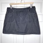 Athleta Bettona Faux Denim Skort Size L Photo 2