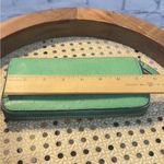 Kate Spade Kelly Green Ostrich Leather wallet Photo 9