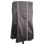 Vintage Y2K Heart Moon Star Black Mini Skirt Pink Contrast Stitching Size 2 Photo 1