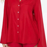 We Wore What  Red Women's Pajama Set Photo 0