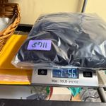 VTG JR. Nites 12P Maxi Dress Velvet Dreamy Blue Sequin Formal Prom Wedding 90s Size 12 Photo 8