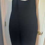 EXPRESS Black and White Dress  Midi Dress Photo 0