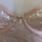 Savage x Fenty Hyper Real Lace and Vinyl Bustier Pink Removable Straps Photo 3