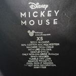 Disney  Mickey Mouse Juniors XS Black Halloween Moon‎ Spider Graphic Tee T-Shirt Photo 2