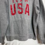Team USA Gray 2024 Olympics Wordmark Pullover Hoodie Sz L Size L Photo 3