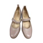 Vionic Alma Mary Jane Wedge Pump 9M NEW Champagne Leather COmfort Photo 3