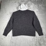 Aerie Offline Hoodie Sweater Women M Gray Charcoal Cozy Softcore Fall Sweater Size M Photo 2