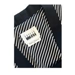 Leslie Fay Open Kimono Attached Tank DUSTER BLOUSE Womens Sz 14 Black White Photo 5