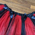 Hot Topic Red and Black Bubble Tutu, Cosplay, Harley Quinn, NWT Photo 1