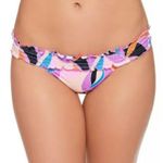 Salt+Cove Kaleidescope Smocked Bikini Swim Bottom Purple Size undefined Photo 0