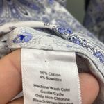 Talbots  Corn Flower Blue Button Down Shirt Photo 4