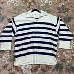 Free People  Coastal Stripe Pullover Photo 5