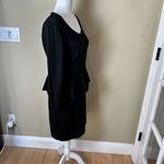 Calvin Klein  Sweater Dress with Peplum Scoop Neck Size Medium Photo 7