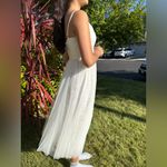 AQUA White Formal Tulle Midi Dress NWT size 0 Photo 10