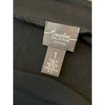 Chico's Travelers Collection 1 Embellished Peek A Boo Sleeve Top Womens M Stretch Photo 4