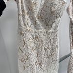 Blithe strapless lace bodysuit dress White Size M Photo 0