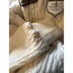 Bergans of Norway 1928 Bergfrue Lady Coat XS Wool Blend Hooded Toggle Front Photo 10