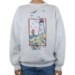 Tultex Vintage 90s Lighthouse Sweatshirt Photo 0