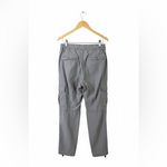 H&M Light Gray Regular Fit Cargo Pants With Draw Cable Ankles Photo 2