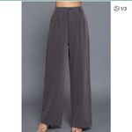 Active USA  Gray pinstriped wide leg pants. S Photo 13