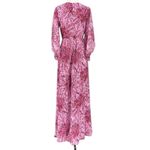 Sachin + Babi Aria Long Sleeve Beaded Sequin Dress Pink Gown Size 0 New Photo 8