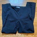 Everlane  black pull on pants with side zip size 8 Photo 1