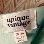 Unique Vintage  Aruba‎ Blue Eyelet Rae Romper Women’s Size XL Photo 5