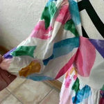 Entro Boutique Summer Splash watercolor maxi dress; size S Photo 2