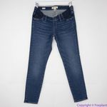 Madewell NEW  Maternity‎ Side-Panel Skinny Jeans in Wendover Wash, 29 Photo 3