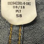 Eddie Bauer Dark Wash Curvy Bootcut 5-Pocket Tan Contrast Stitching Jeans-Size 8 Photo 14