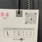 ZARA  Faux Suede Bomber Jacket Ruched Sleeves Grey Size Large Photo 8