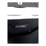 Roz & Ali  Black Pants with Embellished Hem Size 10P Photo 2