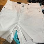 BLANK NYC [] Warren Mid Thigh White High Rise Denim Shorts, Size 24, New with Tag Photo 9