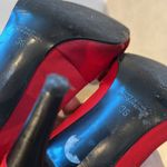 ZARA Women size 36 Red open toe bow heels shoes satin type of fabric elegant Photo 8