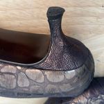 Donald Pliner vintage metallic small heel size 8 1/2 made in Spain Brown Photo 5